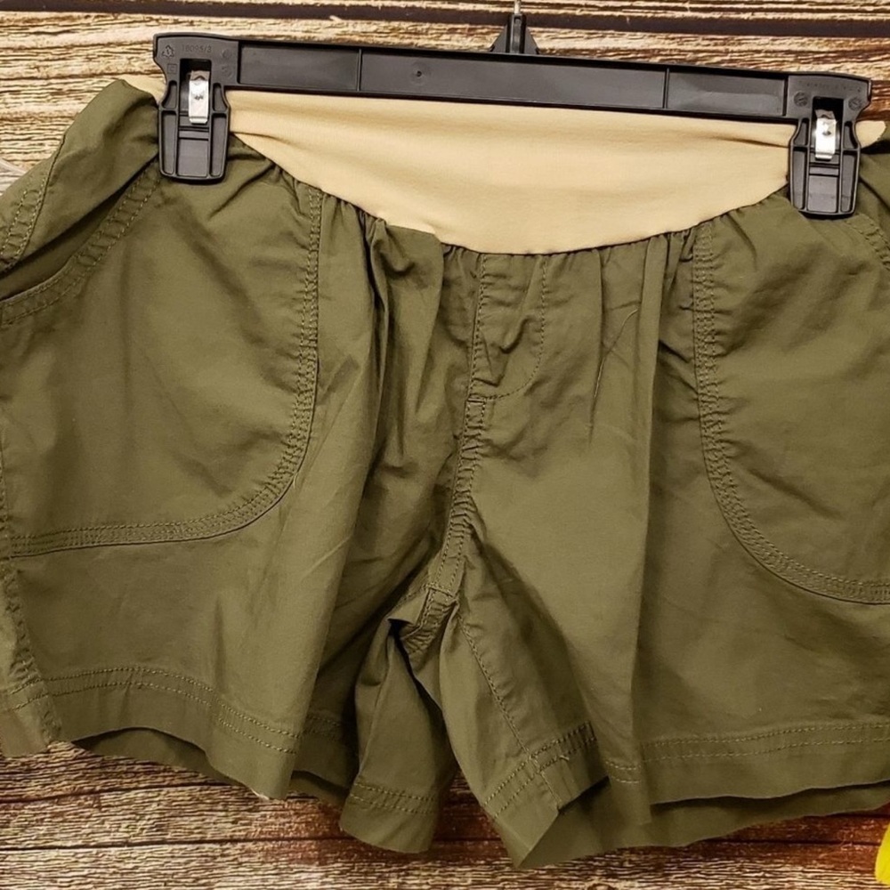 Motherhood Maternity Olive Green Shorts